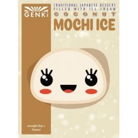 Genki mochi ice Coconut 6 stuks